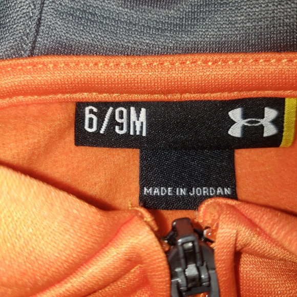 6-9 months Under Armour Full Zip Jacket - Picture 5 of 5
